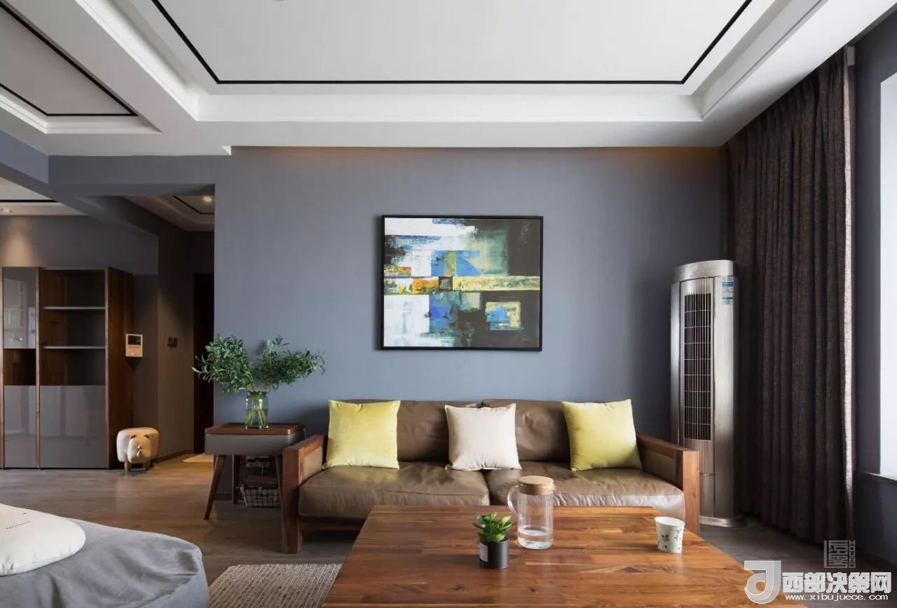 沙發(fā)背景墻選對(duì)裝飾畫，才能美了整個(gè)客廳空間！