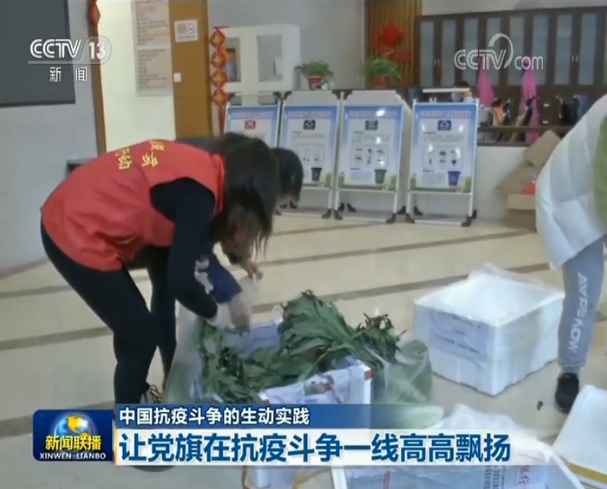 中國抗疫斗爭的生動實(shí)踐:讓黨旗在抗疫斗爭一線高高飄揚(yáng)