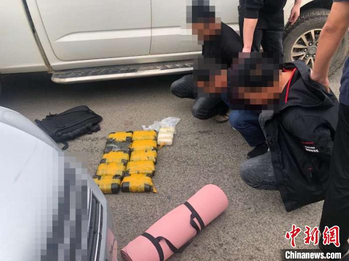 圖為繳獲的毒品。紅河邊境管理支隊(duì) 供圖