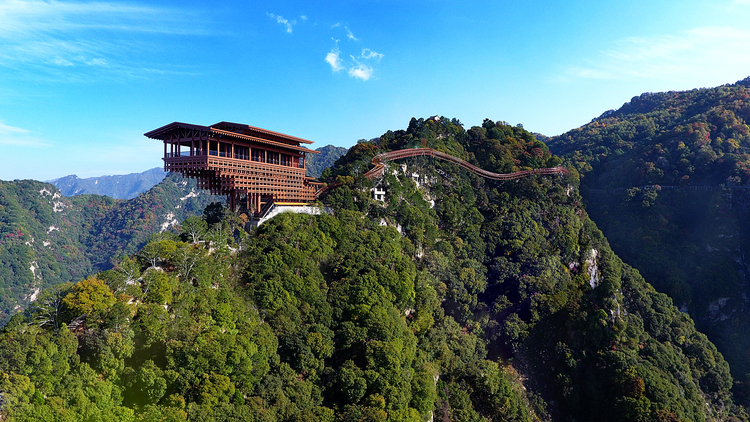 【云游渭南】待到春暖花開之時，我們相約草長鶯飛的少華山！_fororder_龍首閣 (2)