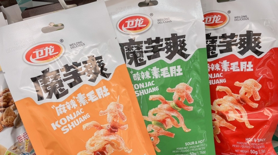 圖為魔芋爽。圖片來(lái)源：臺(tái)灣《聯(lián)合報(bào)》楊雅婷攝。